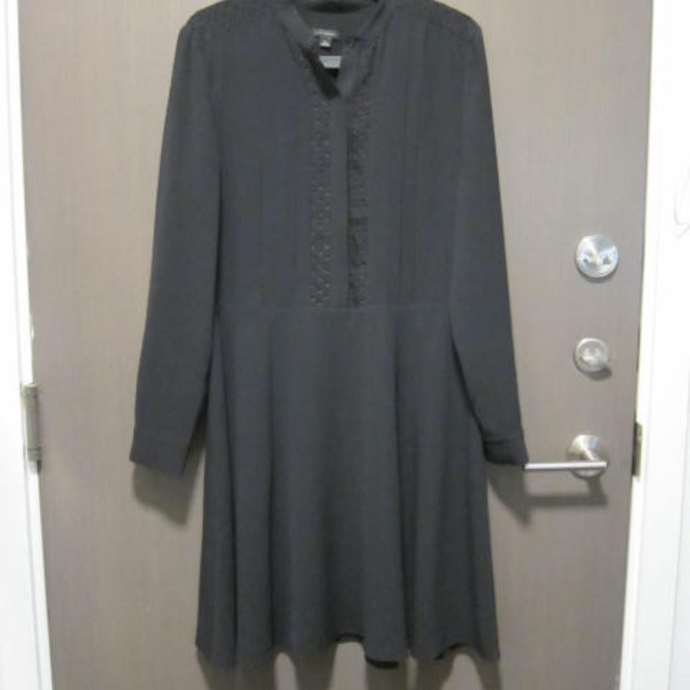 Ann Taylor Black A-Line Dress